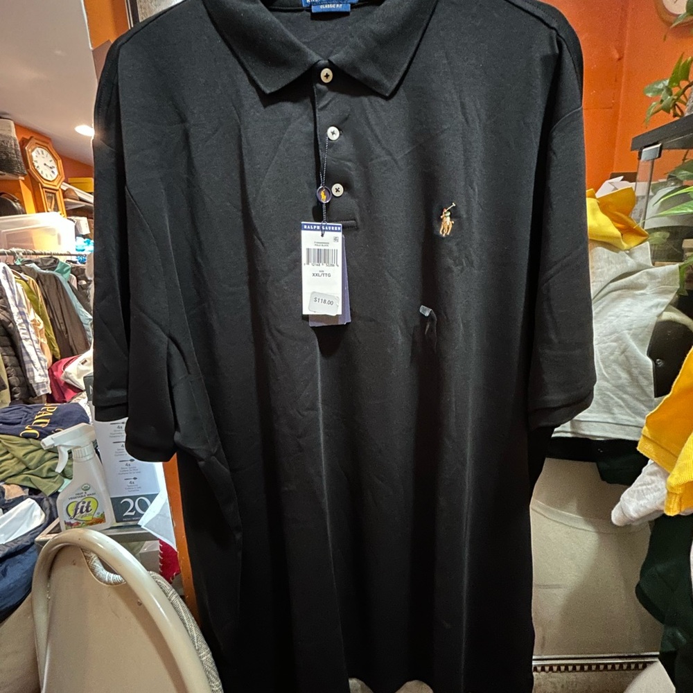 Ralph Lauren Classic Black Polo Shirt